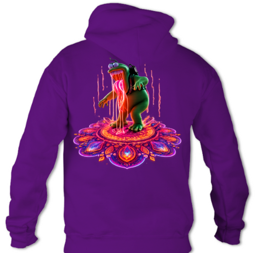 Bokey in Vegas hoodie