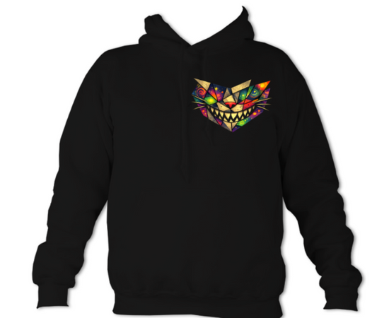 Cubist Cheshire Cat hoodie