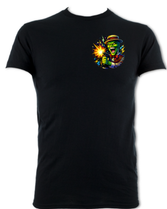 Masked Mayhem V — Neon Noir Pop-Burst