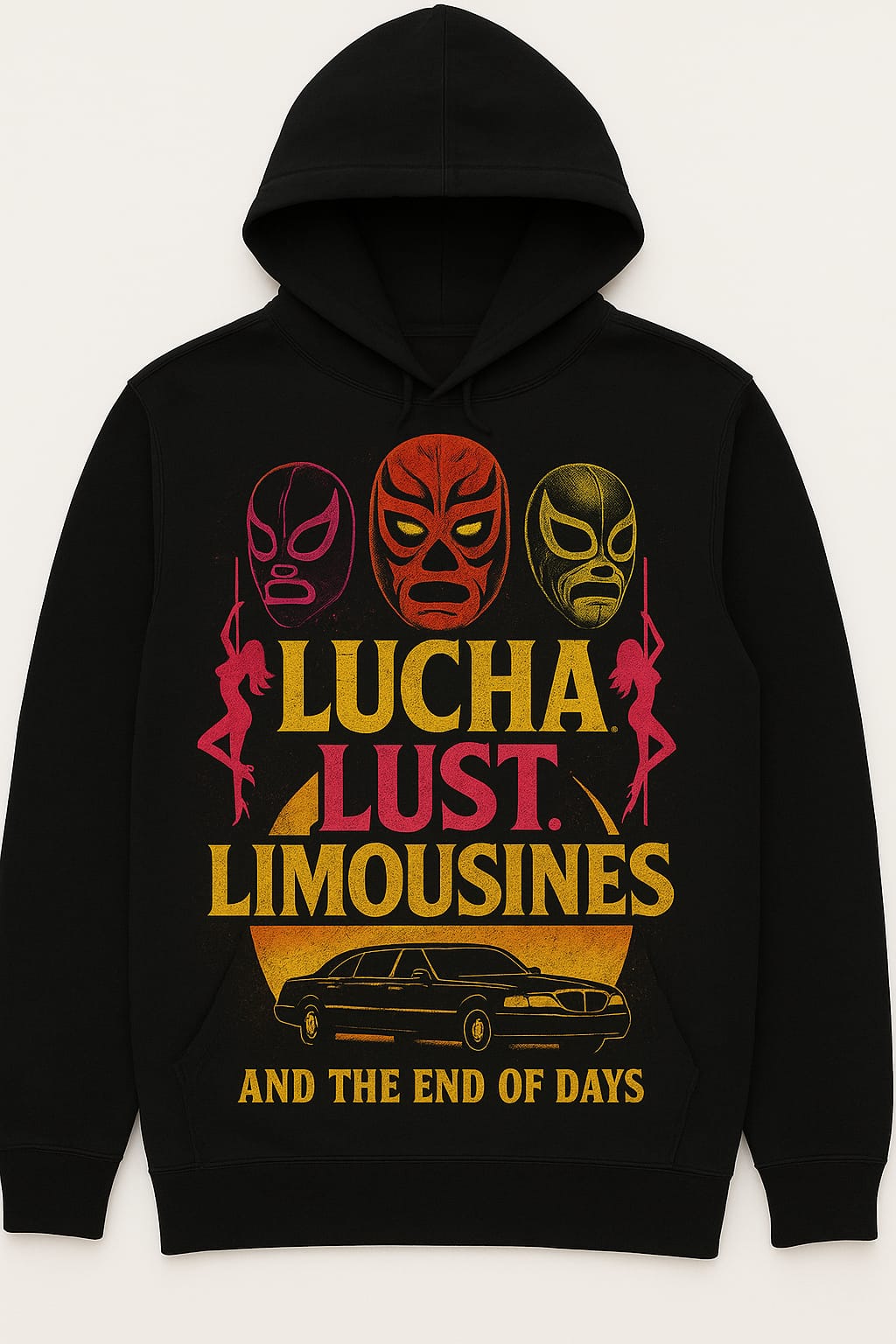Lucha Lust Limousines Hoodie