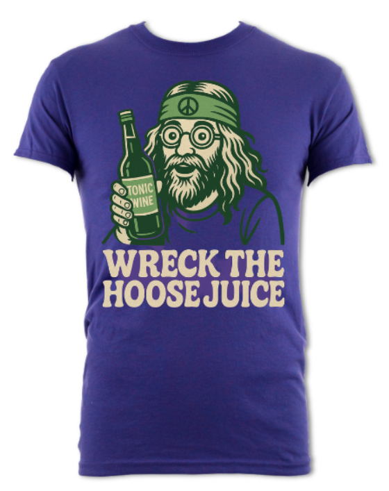 Wreck the House Juice Short Sleeved T-Shirt Lilac