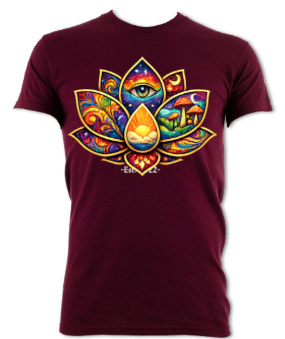The Lotus Eye short sleeved t-shirt
