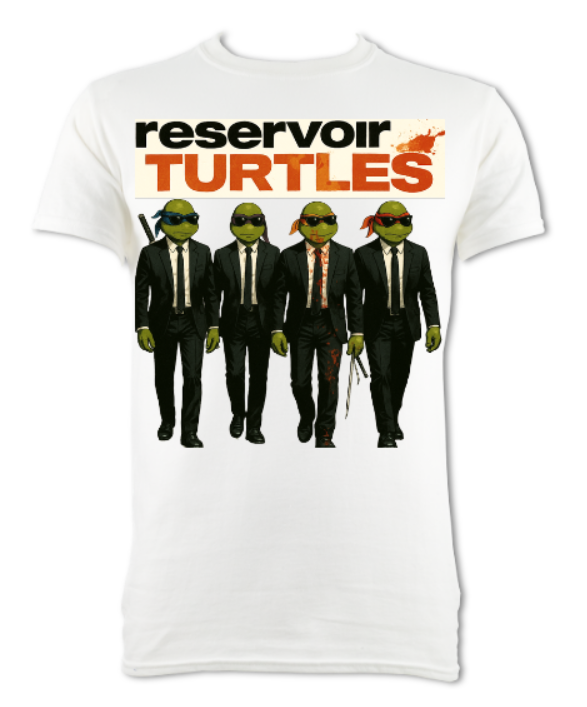 Reservoir Turtles Parody Short Sleeved T-Shirt