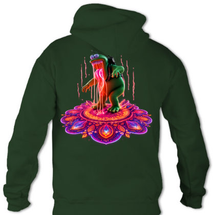 Bokey in Vegas hoodie