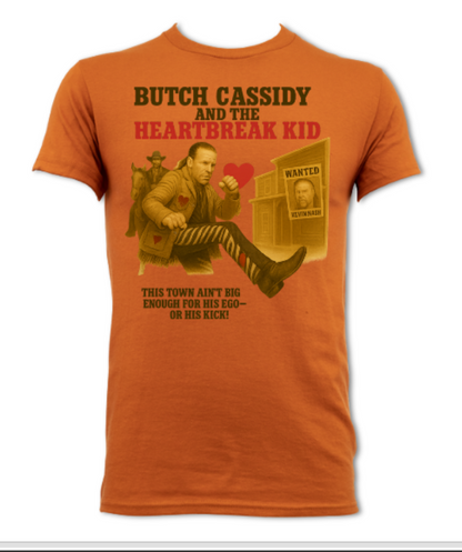 Butch Cassidy and The Heartbreak Kid parody shirt