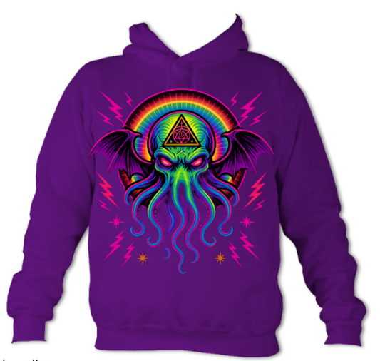 Cthulhu's Psychedelic Dream Hoodie