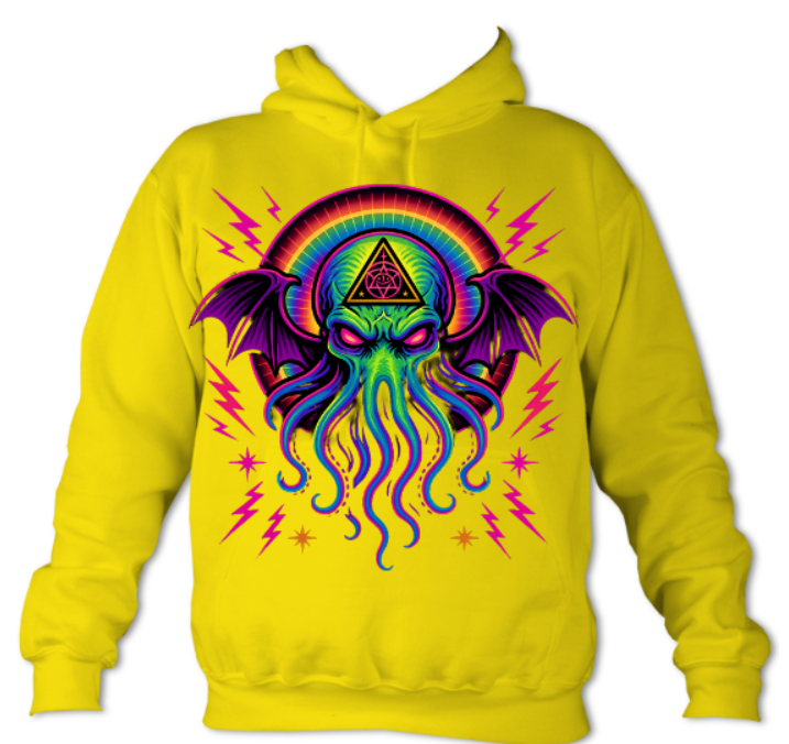 Cthulhu's Psychedelic Dream Hoodie