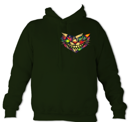 Cubist Cheshire Cat hoodie
