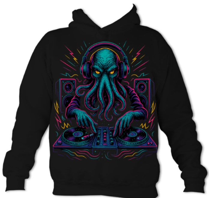 DJ Cthulhu hoodie