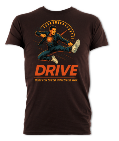 Drive Built For Speed Wired For War Shirt Maroon