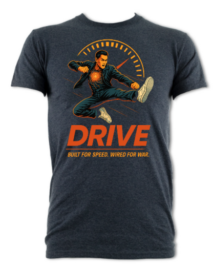 Drive Built For Speed Wired For War Shirt Maroon