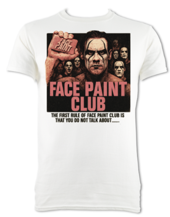 FACE PAINT CLUB shirt white short sleeved t-shirt