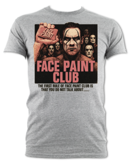 FACE PAINT CLUB shirt white short sleeved t-shirt