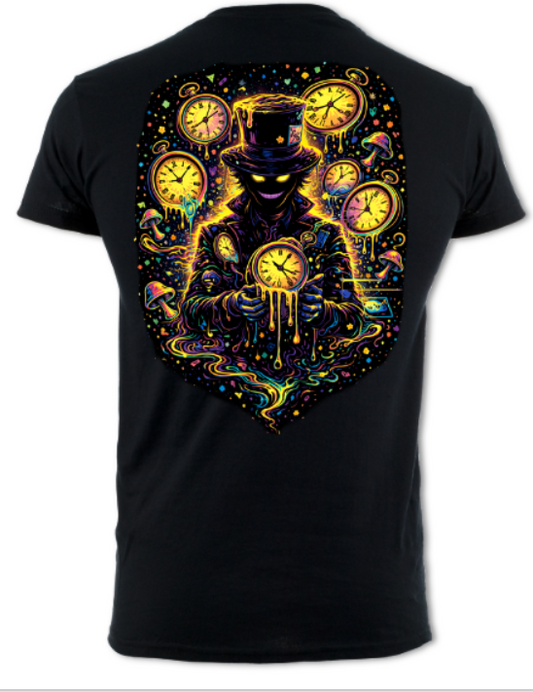 Follow the Hatter short sleeved t-shirt black