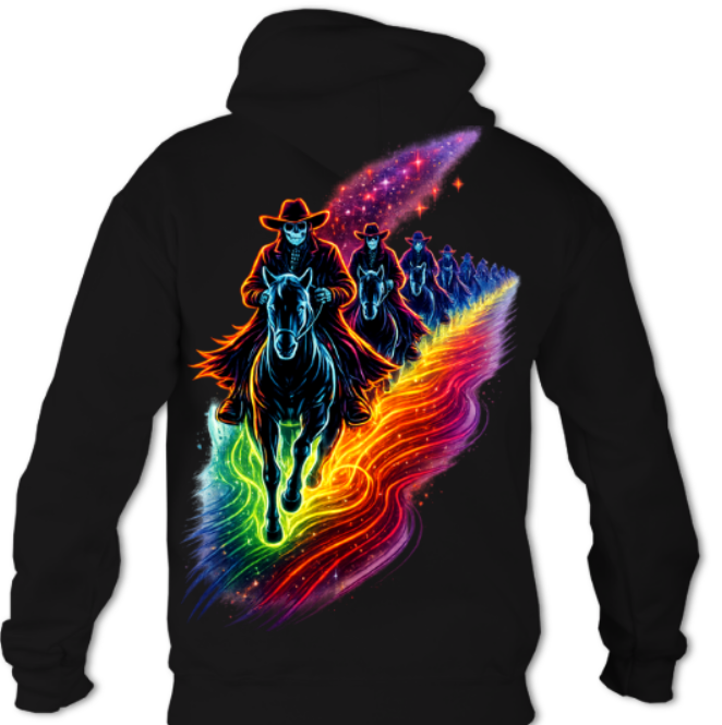 Ghost Riders in the Sky Hoodie Black