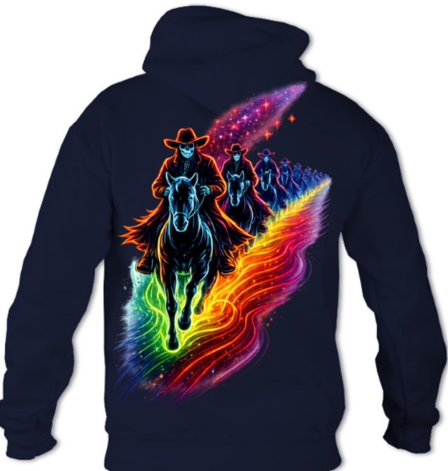 Ghost Riders in the Sky Hoodie Black