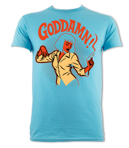 Goddamn Pulp Fiction Tribute Shirt short sleeved t-shirt