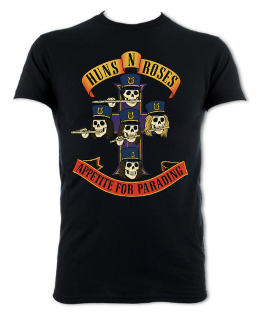 Huns N' Roses Appetite for Parading