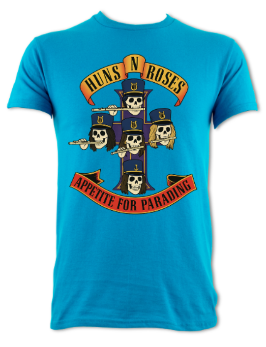Huns N' Roses Appetite for Parading