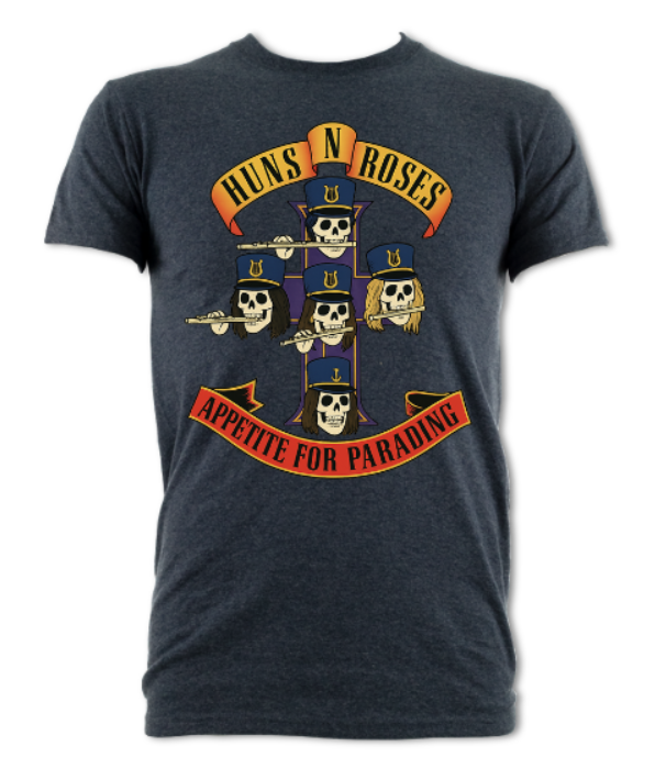 Huns N' Roses Appetite for Parading
