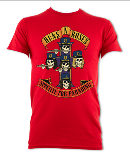 Huns N' Roses Appetite for Parading