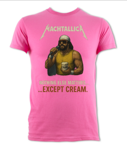 Machtallica Nothing Else Matters But Cream Short Sleeved t-shirt