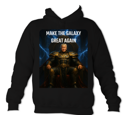 Make the galaxy great Again hoodie black