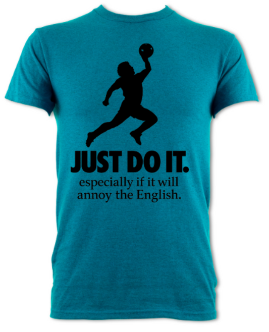 Maradona Just Do It especially if it will annoy the English short sleeved t-shirt
