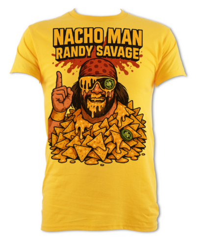 Nacho Man Randy Savage Logo newest short sleeved t-shirt