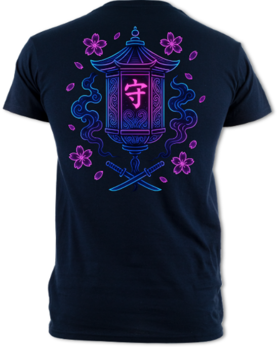 Neon Luchadors The Lantern short sleeved t-shirt