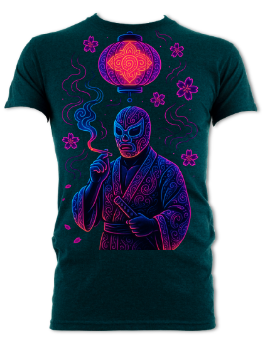 Neon Luchadors The Lantern short sleeved t-shirt