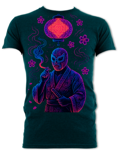 Neon Luchadors The Lantern short sleeved t-shirt