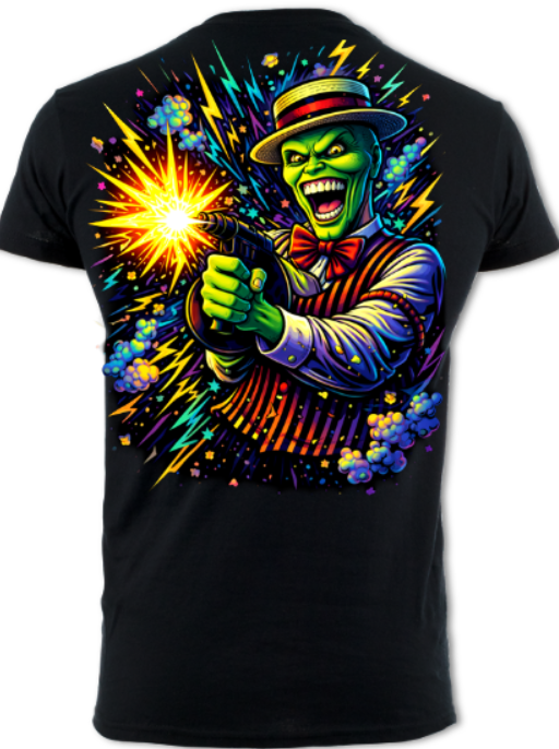 Masked Mayhem V — Neon Noir Pop-Burst