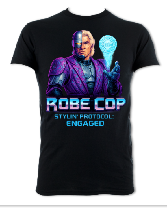 Robecop Stylin' Protocol Activated short sleeved t-shirt