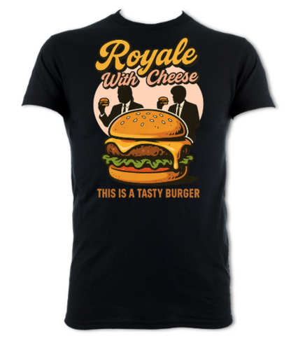 Royale With Cheese Pulp fiction Tribute short sleeved t-shirt
