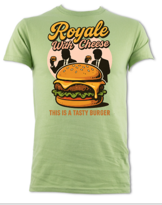 Royale With Cheese Pulp fiction Tribute short sleeved t-shirt