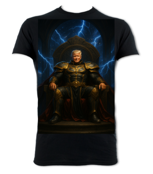 Sith Emperor Donald Trump Parody Tee short sleeved t-shirt Black(2 sided)