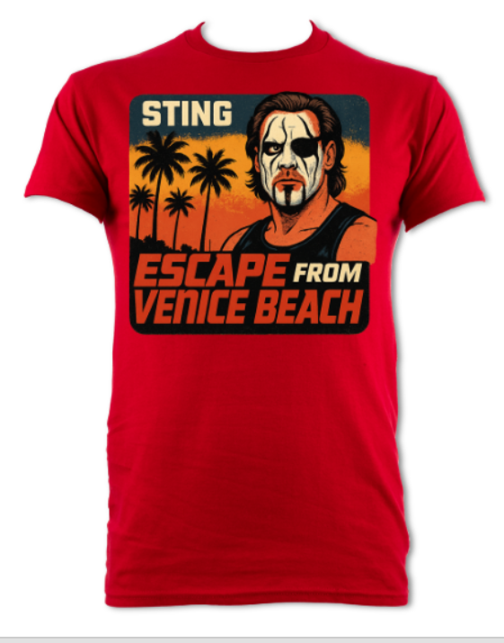 Sting Escape From Venice Beach short sleeved t-shirt