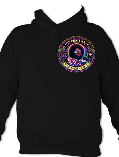 The Piggy Bank Hoodie — Offshore Vibes Collection Neon Paisley variant