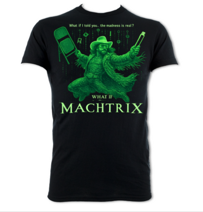 the Machtrix logo 2 short sleeved t-shirt