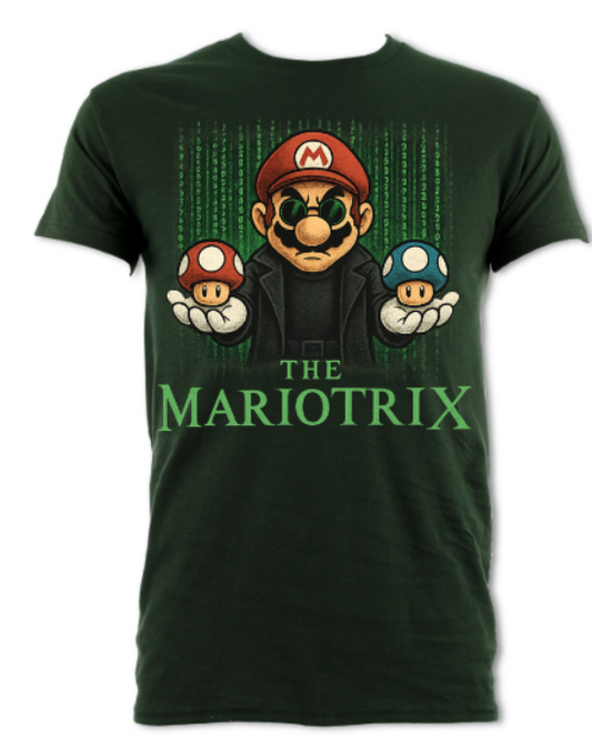 The Mariotrix Short Sleeved T-Shirt black
