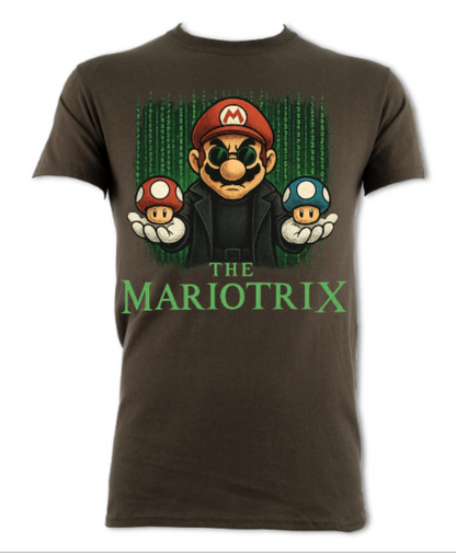 The Mariotrix Short Sleeved T-Shirt black