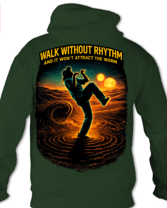 Walk Without Rhythm Hoodie – Desert Rhythm Protocol