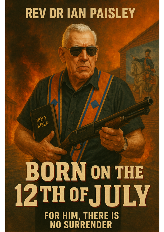 BORN ON THE 12TH OF JULY PARODY MOVIE POSTER short sleeved t-shirt