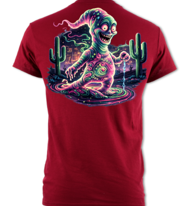 Snot Boogie the Friendly Ghost short sleeved t-shirt