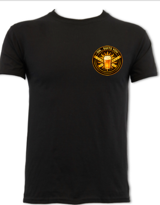 “Pints Outside Protocol” Suits You, Sun Out Pints Out short sleeved T-ShirtSuits You, Sun Out Pints Out short sleeved T-Shirt